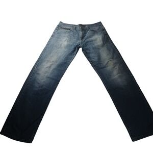 Calvin Klein Relaxed Straight Jeans 34x32 Normcore Y2K Casual Streetwear